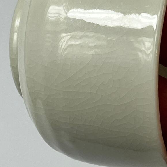 Vintage Japanese Sake Tea Cup Gold Leaf Haiku Floral Replacement Kutani 1960s - Picture 11 of 11